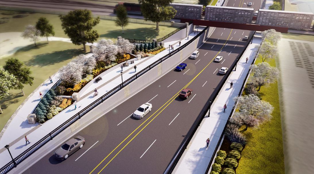 Adelaide Street North Underpass City of London